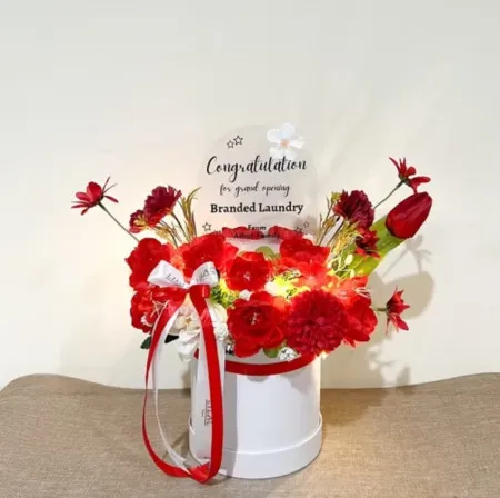 Bloom Box Akrilik Ucapan Grand Opening Surakarta